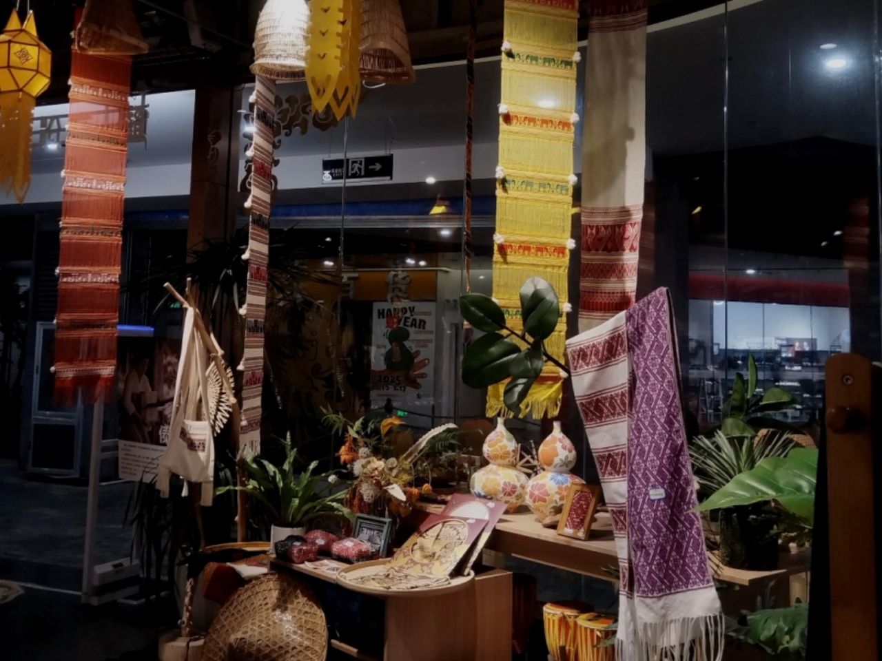 Handwoven Thai Silk Scarves