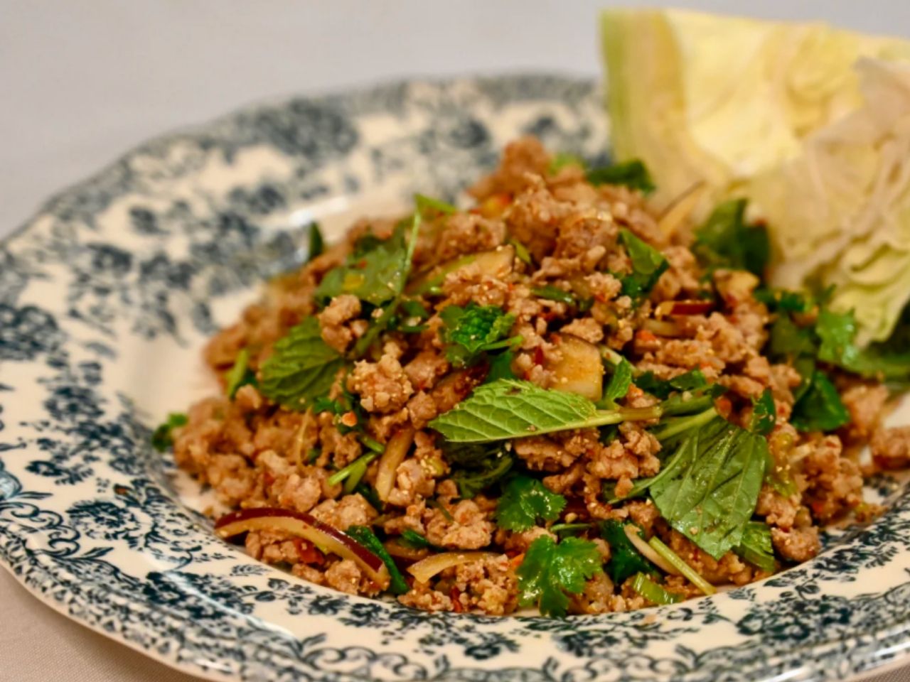 Larb Moo Northern Minced Pork Salad