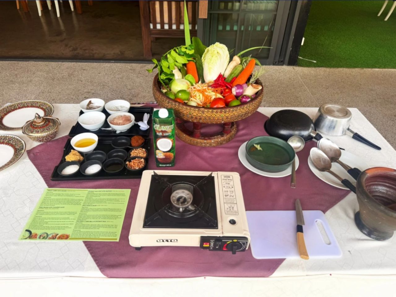 Thai Cooking Class with Market Visit