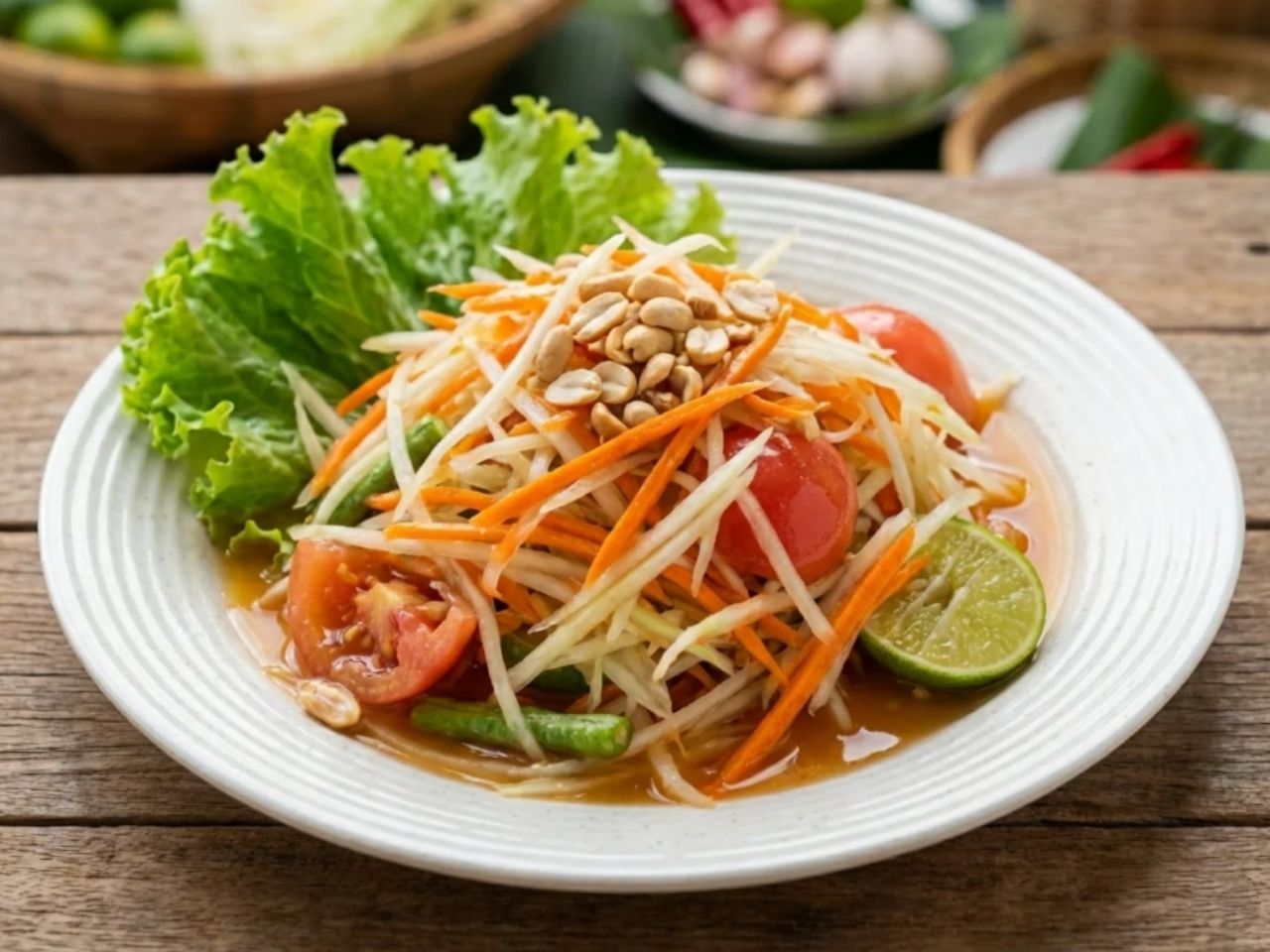 Som Tum Green Papaya Salad