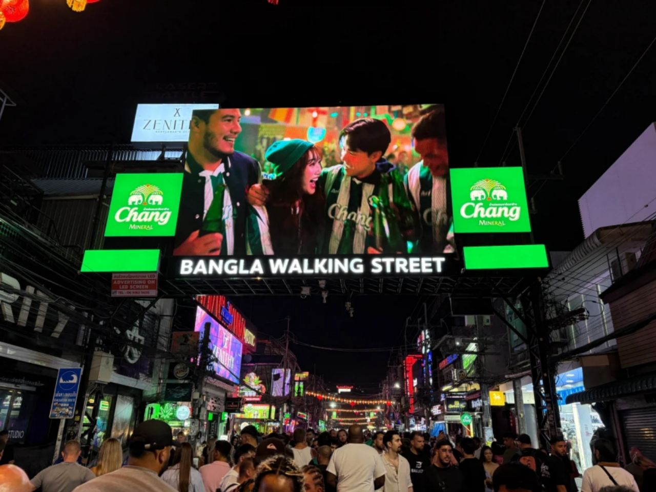 Bangla Road Night Scene